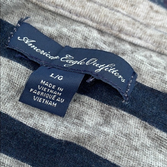 American Eagle striped cardigan large - Picture 5 of 5